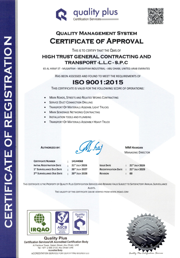 certificate quality